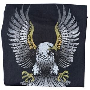 h3sportgear eagle American graphic tee tshirt black nwt men’s large